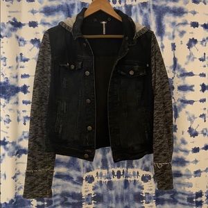 Free People Denim/Sweatshirt Jacket